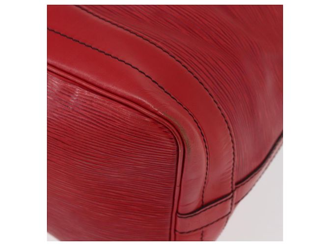 LOUIS VUITTON Borsa a Spalla Epi Noe Rossa M44007 LV Auth ka4241 Rosso - vista 13