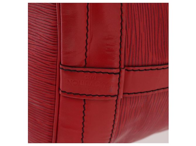 LOUIS VUITTON Borsa a Spalla Epi Noe Rossa M44007 LV Auth ka4241 Rosso - vista 14