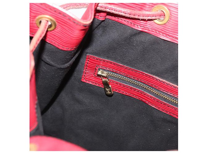 LOUIS VUITTON Borsa a Spalla Epi Noe Rossa M44007 LV Auth ka4241 Rosso - vista 19