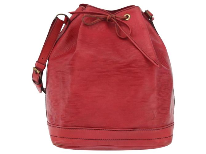 LOUIS VUITTON Borsa a Spalla Epi Noe Rossa M44007 LV Auth ka4241 Rosso - vista 2