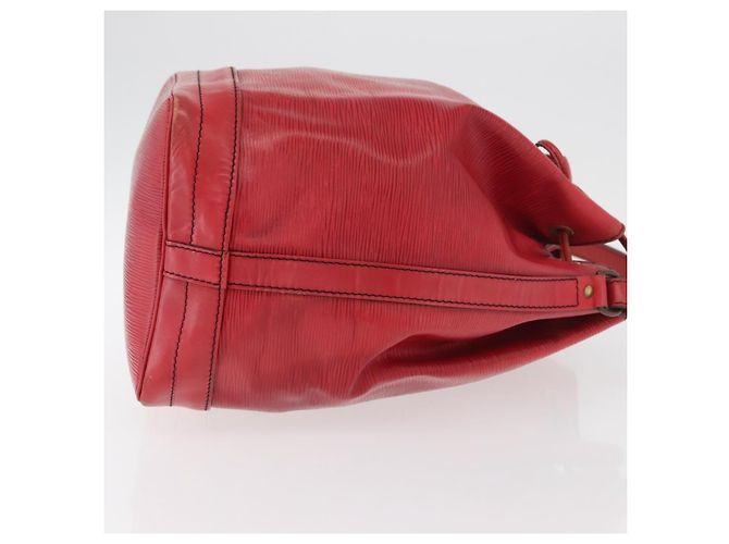 LOUIS VUITTON Borsa a Spalla Epi Noe Rossa M44007 LV Auth ka4241 Rosso - vista 4