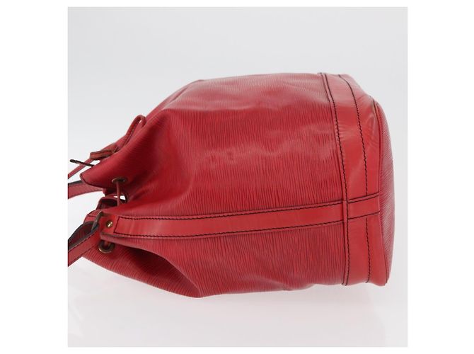 LOUIS VUITTON Borsa a Spalla Epi Noe Rossa M44007 LV Auth ka4241 Rosso - vista 5
