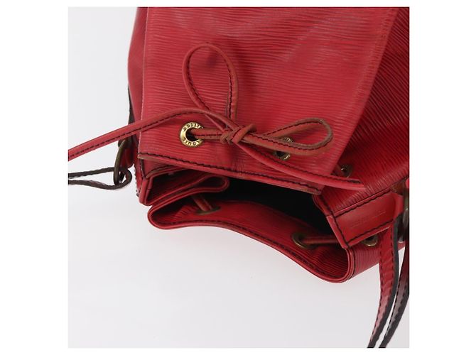 LOUIS VUITTON Borsa a Spalla Epi Noe Rossa M44007 LV Auth ka4241 Rosso - vista 6