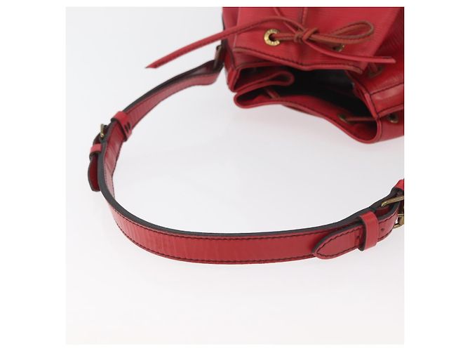 LOUIS VUITTON Borsa a Spalla Epi Noe Rossa M44007 LV Auth ka4241 Rosso - vista 7