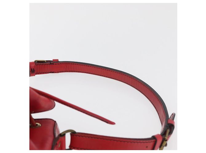 LOUIS VUITTON Borsa a Spalla Epi Noe Rossa M44007 LV Auth ka4241 Rosso - vista 8