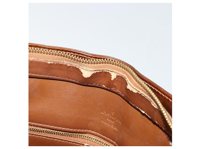 LOUIS VUITTON Borsa a Mano Houston Monogram Vernis Bronzo M91122 LV Auth bs34850 - vista 18