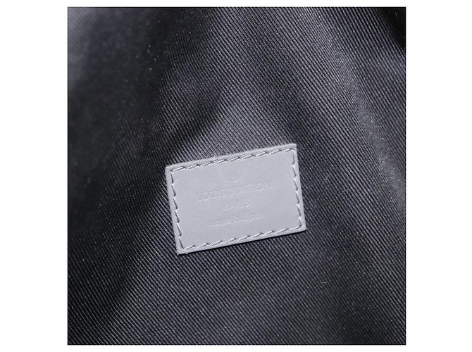 LOUIS VUITTON Marsupio Monogram Shadow Discovery PM Grigio M46108 LV Auth 177293 Marrone - vista 19