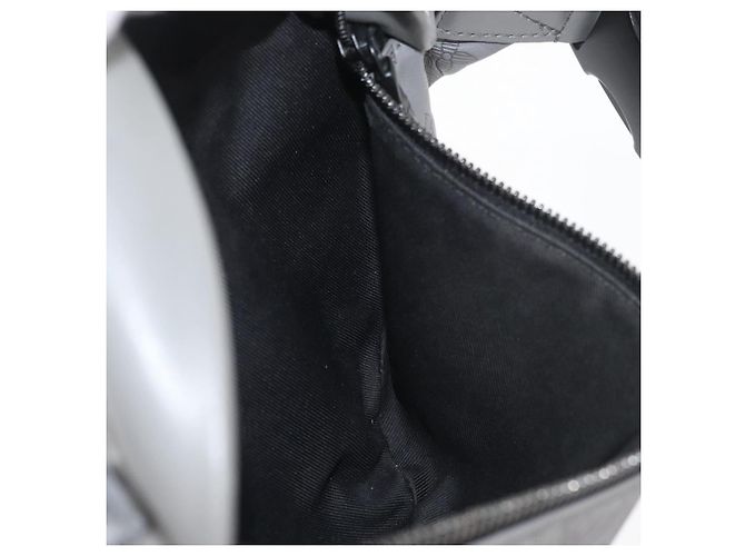 LOUIS VUITTON Marsupio Monogram Shadow Discovery PM Grigio M46108 LV Auth 177293 Marrone - vista 21