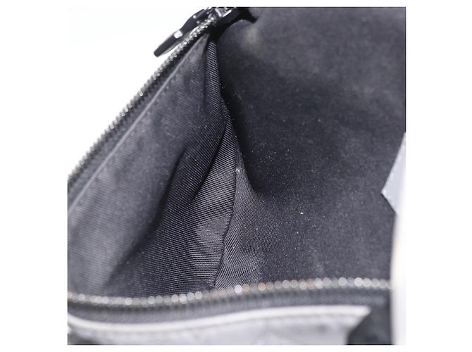 LOUIS VUITTON Marsupio Monogram Shadow Discovery PM Grigio M46108 LV Auth 177293 Marrone - vista 22