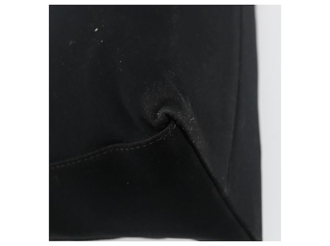 FENDI Schultertasche Nylon Schwarz Silber Authentisch 177685 - Ansicht 13