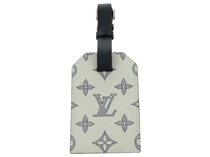 LOUIS VUITTON Etichetta Indirizzo Porto Savanna Chapman Brothers M54139 LV Auth am11526M - vista 6