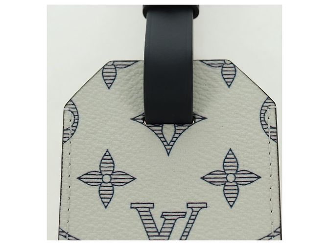 LOUIS VUITTON Etichetta Indirizzo Porto Savanna Chapman Brothers M54139 LV Auth am11526M - vista 8