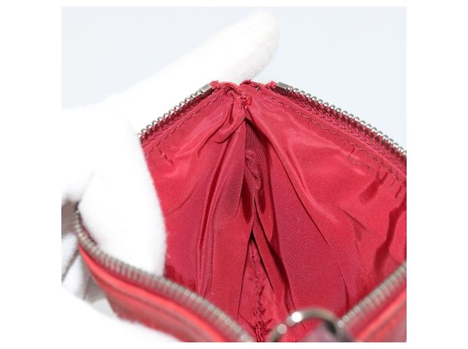 Borsa a Mano Miu Miu in Pelle Rossa Auth bs34578 Rosso - vista 17