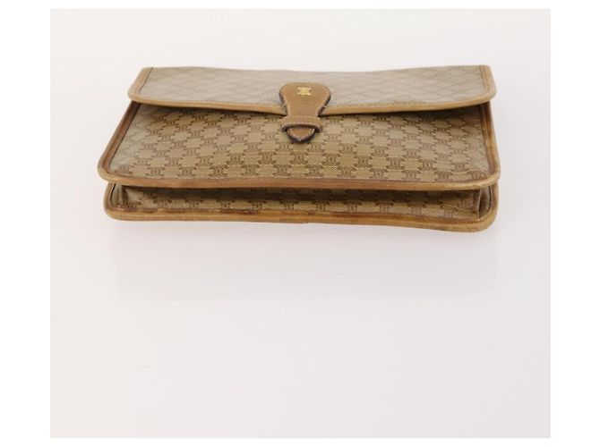 BALLY Celine MCM Macadam Tela Vicetos Borsa Pelle 4 Set Nero Auth 175754 Beige - vista 12