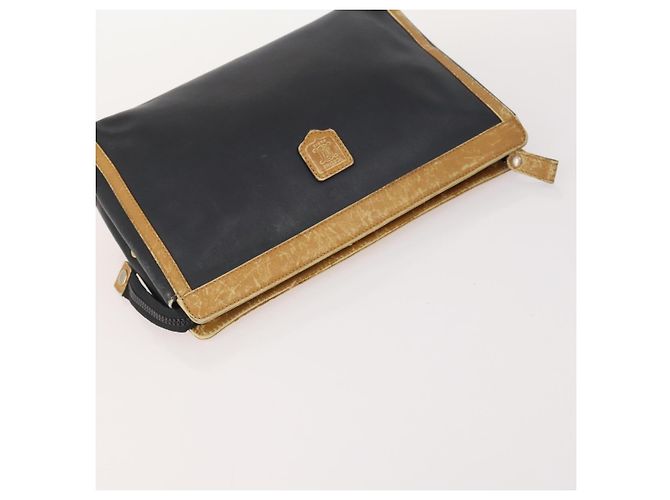 BALLY Celine MCM Macadam Tela Vicetos Borsa Pelle 4 Set Nero Auth 175754 Beige - vista 5
