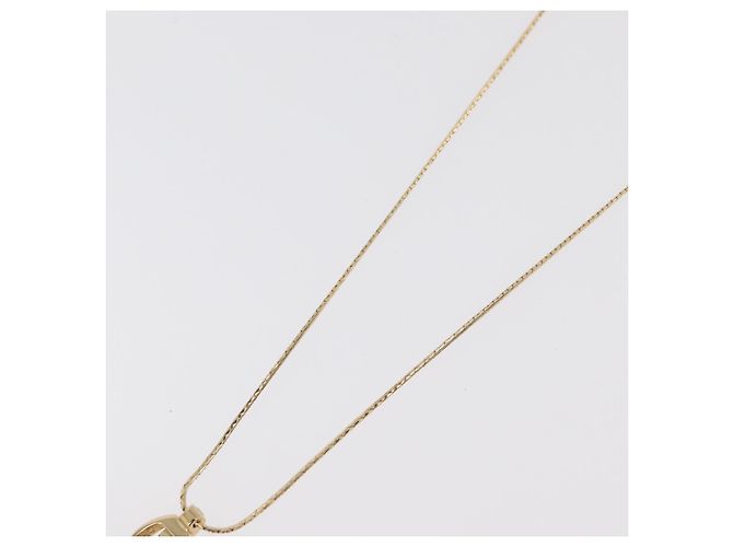 Collana Christian Dior metallo 3 pezzi tono oro Auth 176122 - vista 16