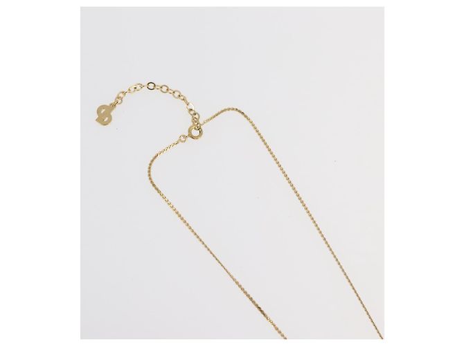 Collana Christian Dior metallo 3 pezzi tono oro Auth 176122 - vista 21