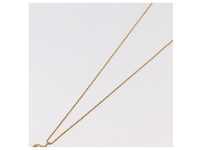 Collana Christian Dior metallo 3 pezzi tono oro Auth 176122 - vista 8