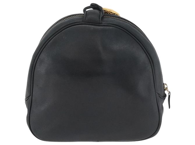 Borsa a Spalla Christian Dior in Pelle Nera e Oro Auth bs34854 Nero D'oro - vista 3