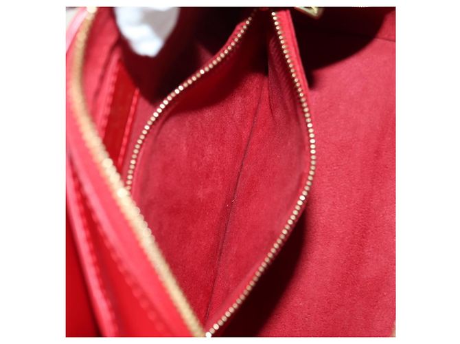 LOUIS VUITTON Borsa a Mano Epi Pont Neuf Rossa M52057 LV Auth ep14351SAV Rosso - vista 10