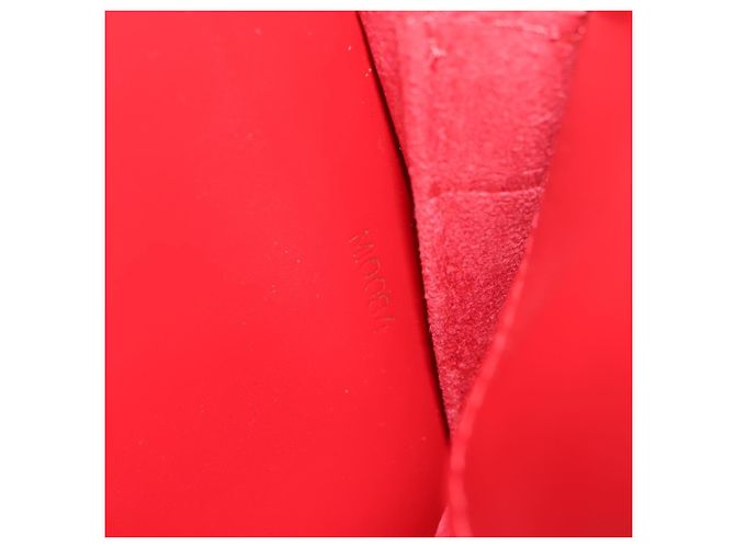 LOUIS VUITTON Borsa a Mano Epi Pont Neuf Rossa M52057 LV Auth ep14351SAV Rosso - vista 11