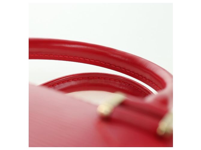 LOUIS VUITTON Borsa a Mano Epi Pont Neuf Rossa M52057 LV Auth ep14351SAV Rosso - vista 14