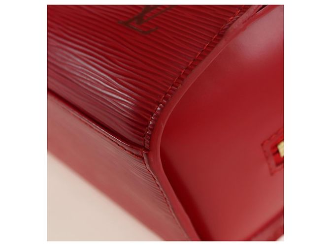 LOUIS VUITTON Borsa a Mano Epi Pont Neuf Rossa M52057 LV Auth ep14351SAV Rosso - vista 15