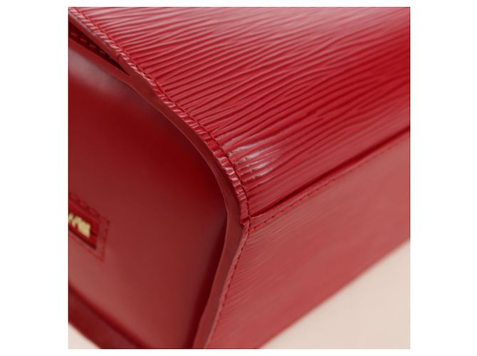 LOUIS VUITTON Borsa a Mano Epi Pont Neuf Rossa M52057 LV Auth ep14351SAV Rosso - vista 16