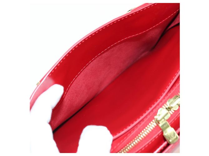 LOUIS VUITTON Borsa a Mano Epi Pont Neuf Rossa M52057 LV Auth ep14351SAV Rosso - vista 19