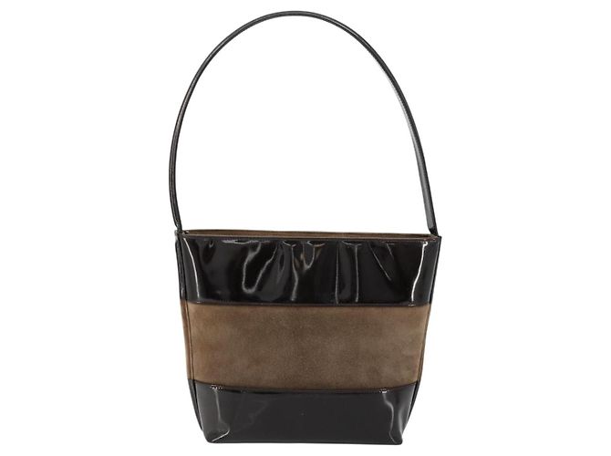 Borsa a Spalla GUCCI Camoscio Marrone 000 1013 0555 Auth bs34539 - vista 3