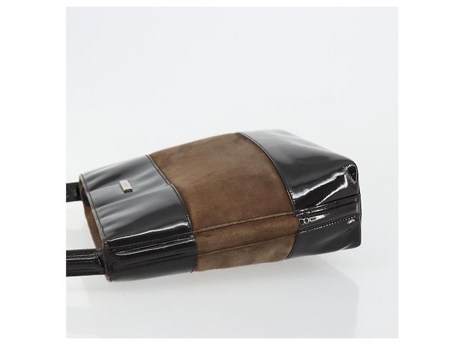 Borsa a Spalla GUCCI Camoscio Marrone 000 1013 0555 Auth bs34539 - vista 5