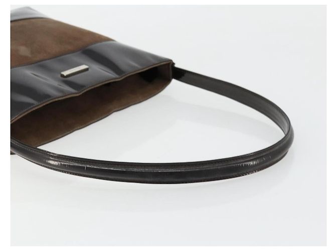 Borsa a Spalla GUCCI Camoscio Marrone 000 1013 0555 Auth bs34539 - vista 7