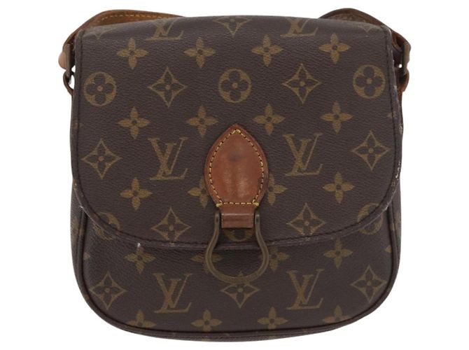 LOUIS VUITTON Monogram Saint Cloud MM Schultertasche M51243 LV Auth 168870 Monogramm - Ansicht 2
