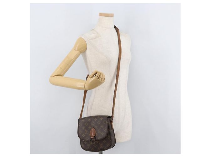 LOUIS VUITTON Monogram Saint Cloud MM Schultertasche M51243 LV Auth 168870 Monogramm - Ansicht 27