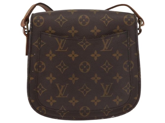 LOUIS VUITTON Monogram Saint Cloud MM Schultertasche M51243 LV Auth 168870 Monogramm - Ansicht 3