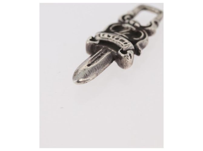Pendente Charm Daga Chrome Hearts Top Ag925 Argento Auth 178999M - vista 10