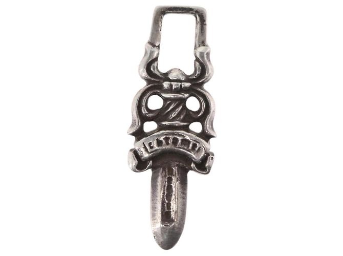 Pendente Charm Daga Chrome Hearts Top Ag925 Argento Auth 178999M - vista 3