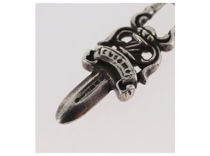 Pendente Charm Daga Chrome Hearts Top Ag925 Argento Auth 178999M - vista 6