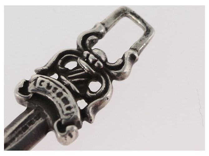 Pendente Charm Daga Chrome Hearts Top Ag925 Argento Auth 178999M - vista 7