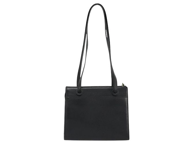 CHANEL Borsa Tote Pelle Caviar Nera Oro CC Auth 178022 Nero D'oro - vista 3