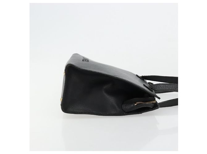 CHANEL Borsa Tote Pelle Caviar Nera Oro CC Auth 178022 Nero D'oro - vista 4