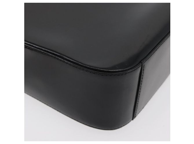 Borsa a spalla GUCCI Soho in pelle verniciata nera argento 000 0506 Auth 178524 - vista 12