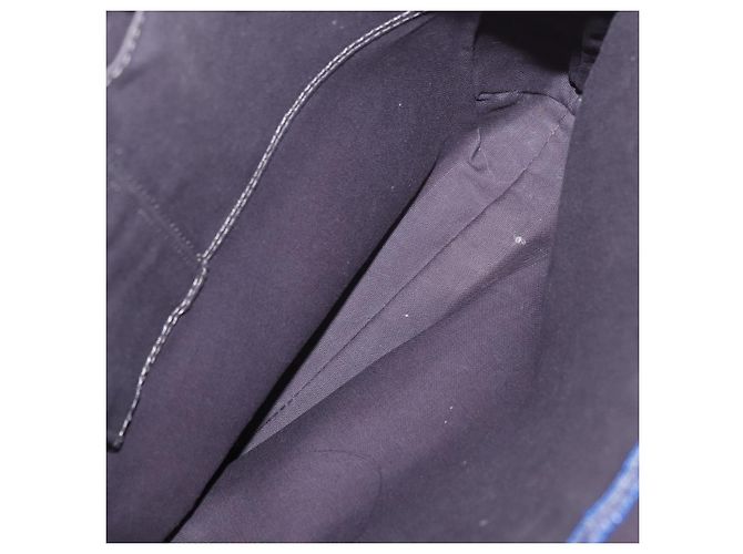 Borsa a Spalla Burberry Nova Check Blue Label in Tela Azzurra Chiara Argento Autentica 179010 Blu chiaro - vista 18