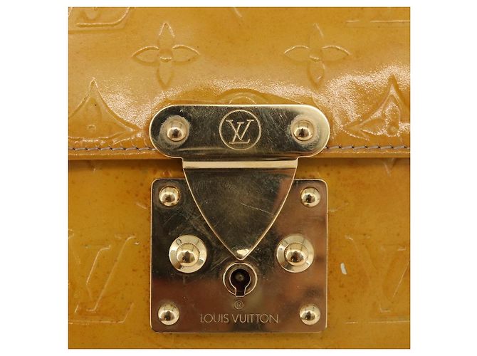 LOUIS VUITTON Monogram Vernis Spring Street Hand Bag Gris M91029 LV Auth bs34845 Grigio - vista 14