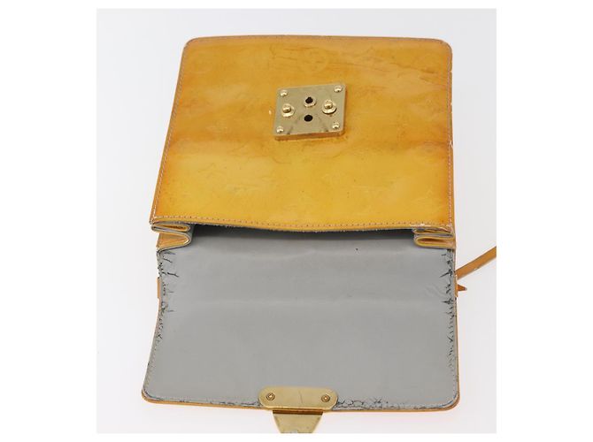 LOUIS VUITTON Monogram Vernis Spring Street Hand Bag Gris M91029 LV Auth bs34845 Grigio - vista 17