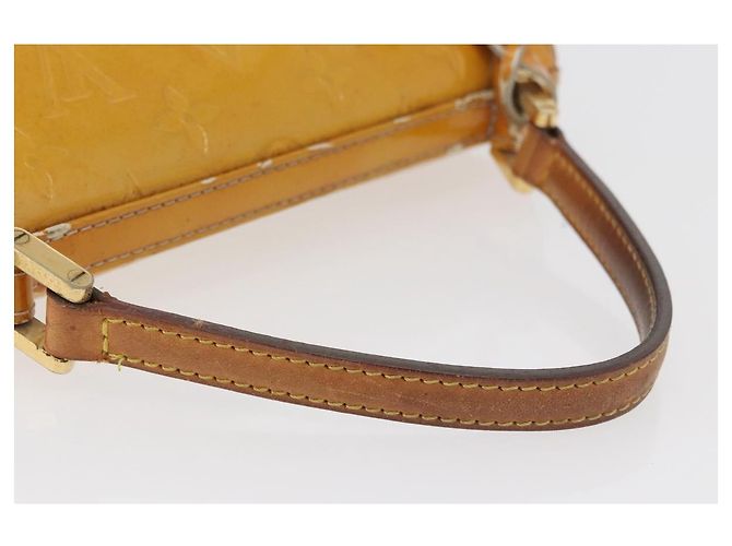 LOUIS VUITTON Monogram Vernis Spring Street Hand Bag Gris M91029 LV Auth bs34845 Grigio - vista 7