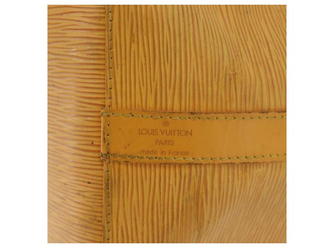 Noe LOUIS VUITTON Borsa a Spalla Petit Noé Epi Gialla M44109 LV Auth bs34985 Giallo - vista 14
