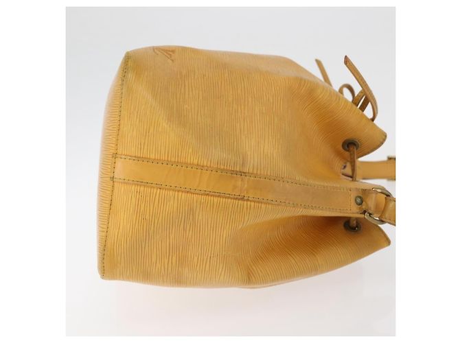 Noe LOUIS VUITTON Borsa a Spalla Petit Noé Epi Gialla M44109 LV Auth bs34985 Giallo - vista 4