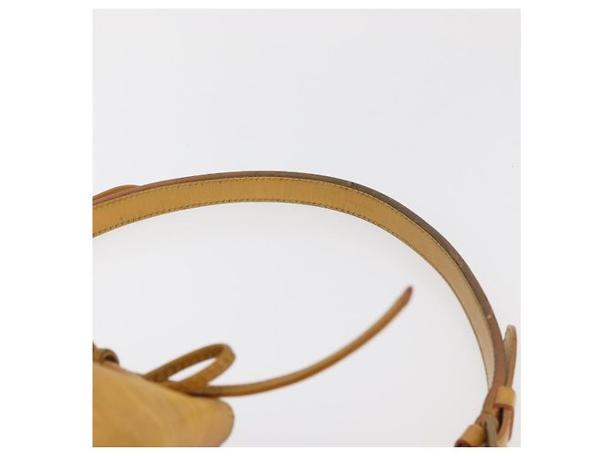 Noe LOUIS VUITTON Borsa a Spalla Petit Noé Epi Gialla M44109 LV Auth bs34985 Giallo - vista 8