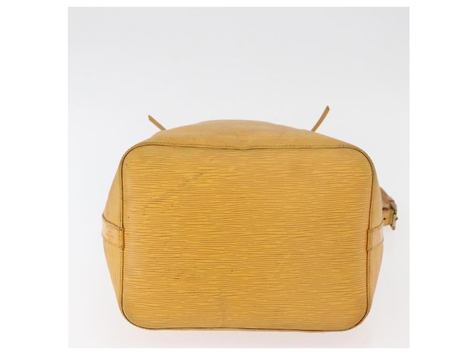 Noe LOUIS VUITTON Borsa a Spalla Petit Noé Epi Gialla M44109 LV Auth bs34985 Giallo - vista 9